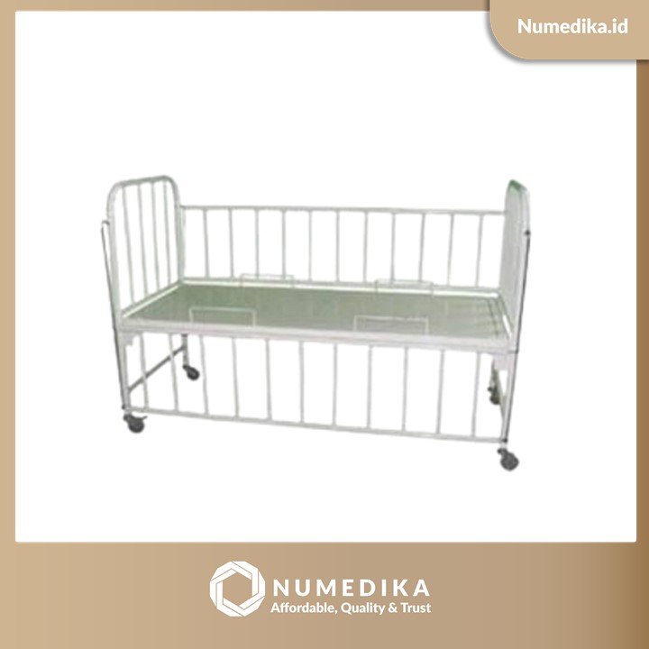 Tempat Tidur Anak MIRAII Stainless Steel Tanpa Engkol